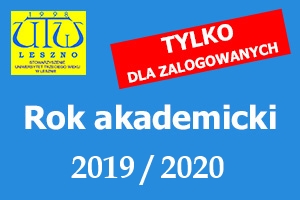 rok akademicki 2019 2020
