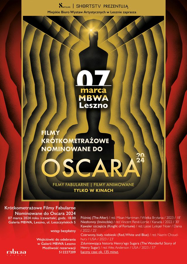 Filmy Fabularne Nominowane do Oscara 2024 MBWA 2024