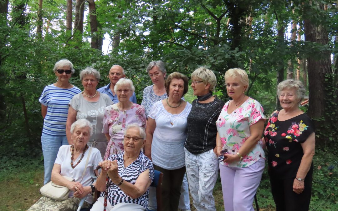 Plenerowe spotkanie sekcji literackiej w Boszkowie