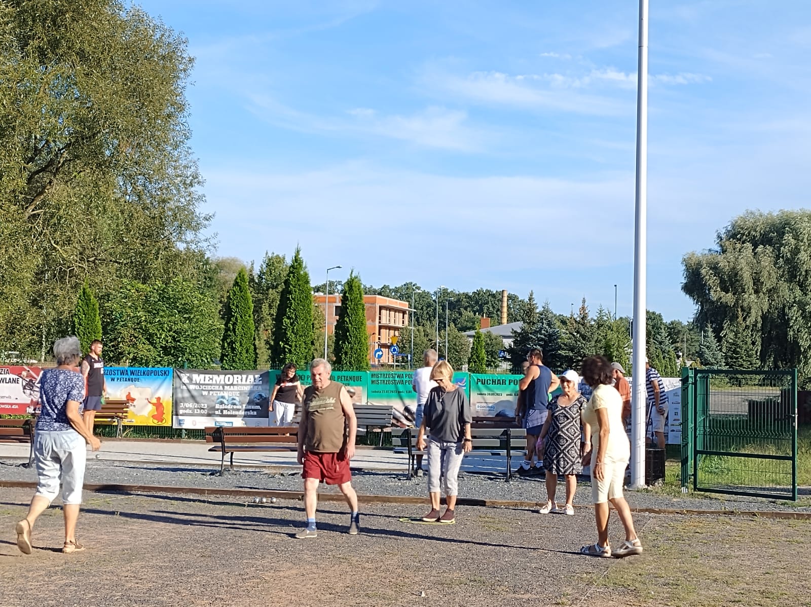 2- sekcja petanki podczas wakacji