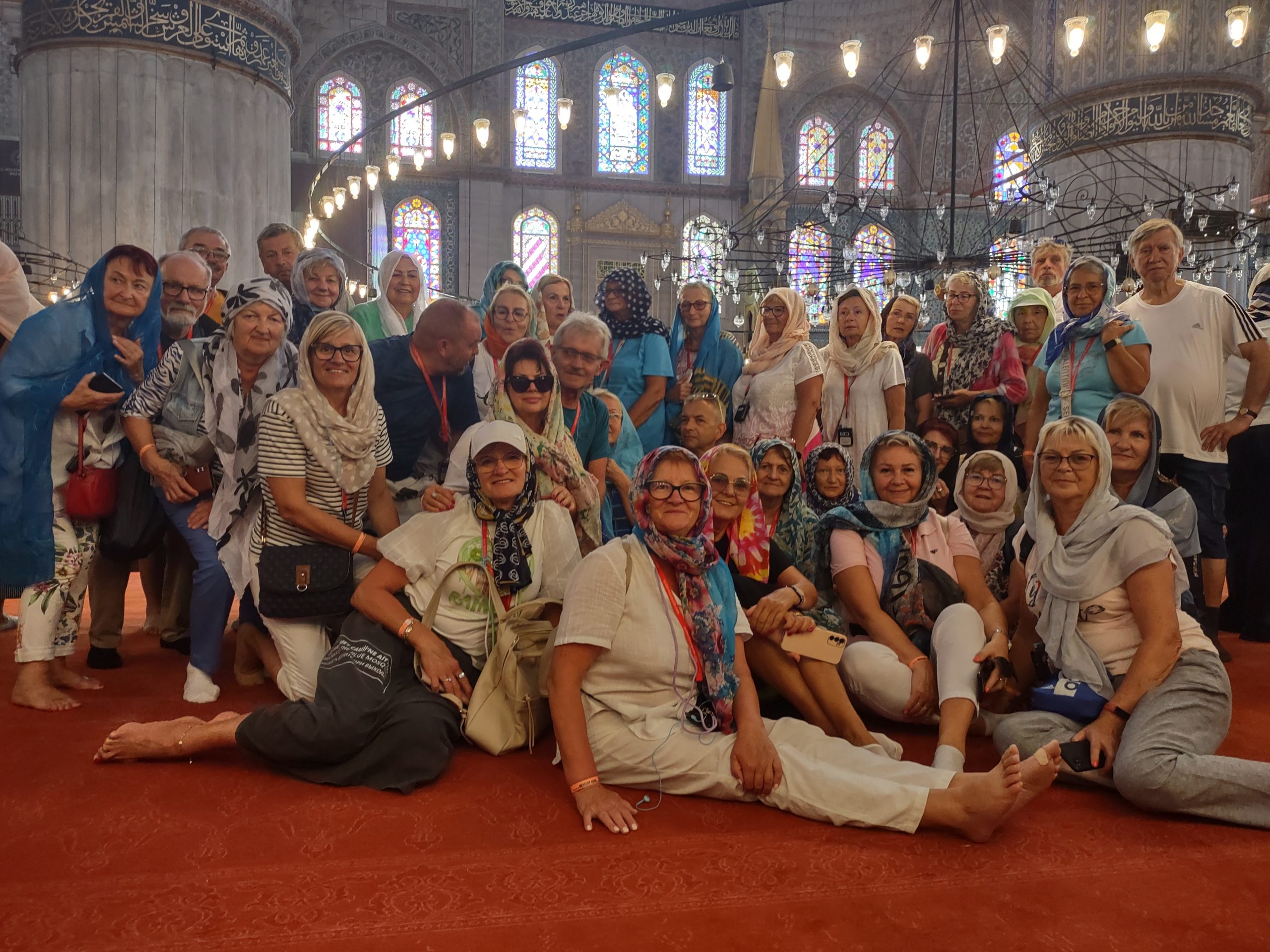 Turcja. W Błękitnym Meczecie