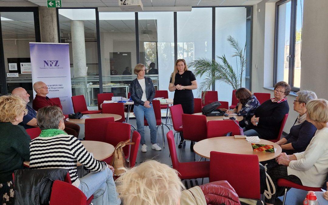 NFZ gościem w Cyfrowym Klubie Seniora UTW