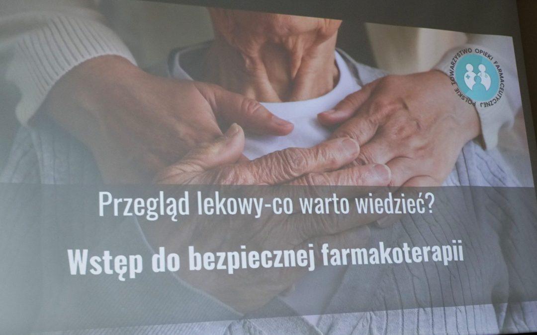 Wzbogaceni o wiedzę z farmakoterapii