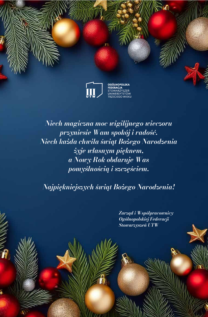 Życzenia z Ogólnopolskiej Federacji UTW