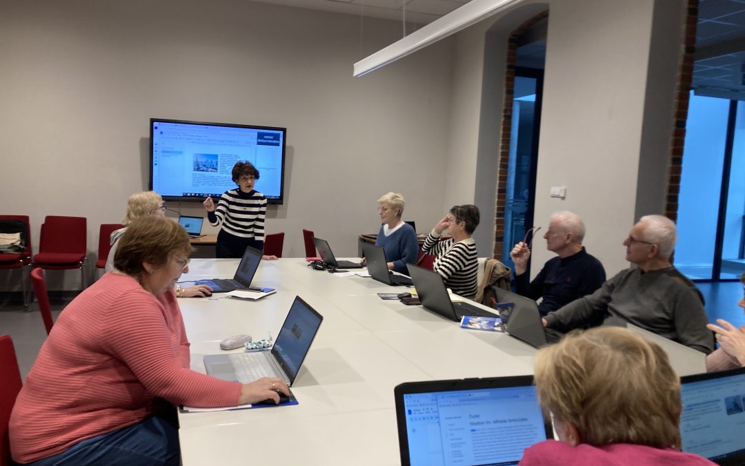 W Cyfrowym Klubie Seniora edytujemy teksty