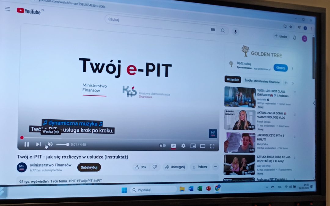 Cyfrowy Klub Seniora – jak samodzielnie wypełnić PIT