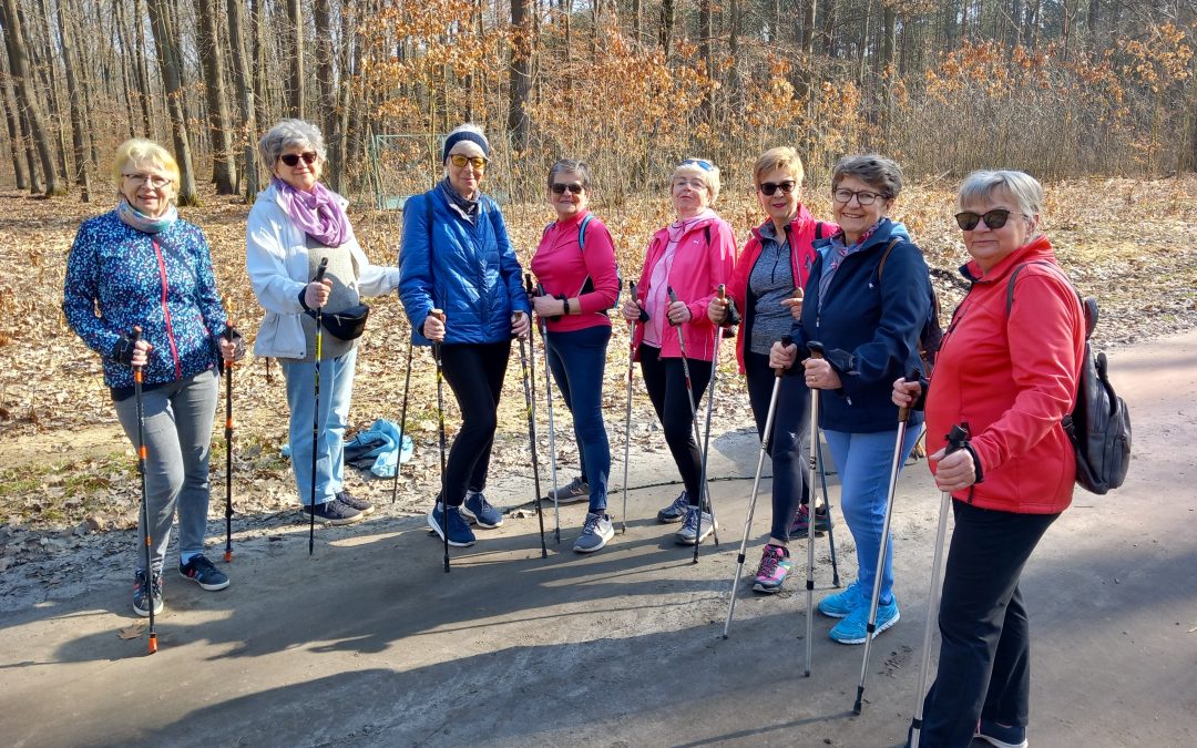 Spacer z kijkami- zimą i wiosną