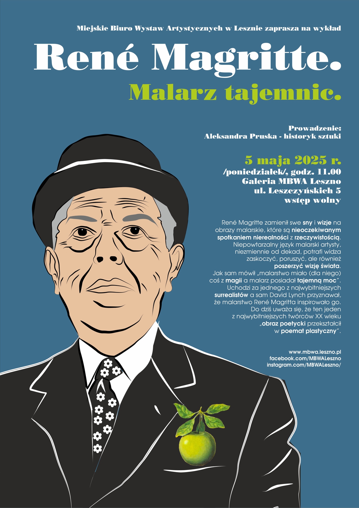 Plakat-Magritte_R_wyklad_plakat_MBWA_2025
