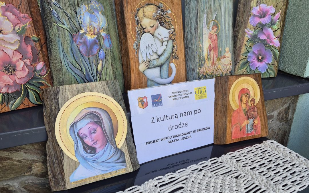 Sekcja rękodzieła zakończyła warsztaty w Zaniemyślu