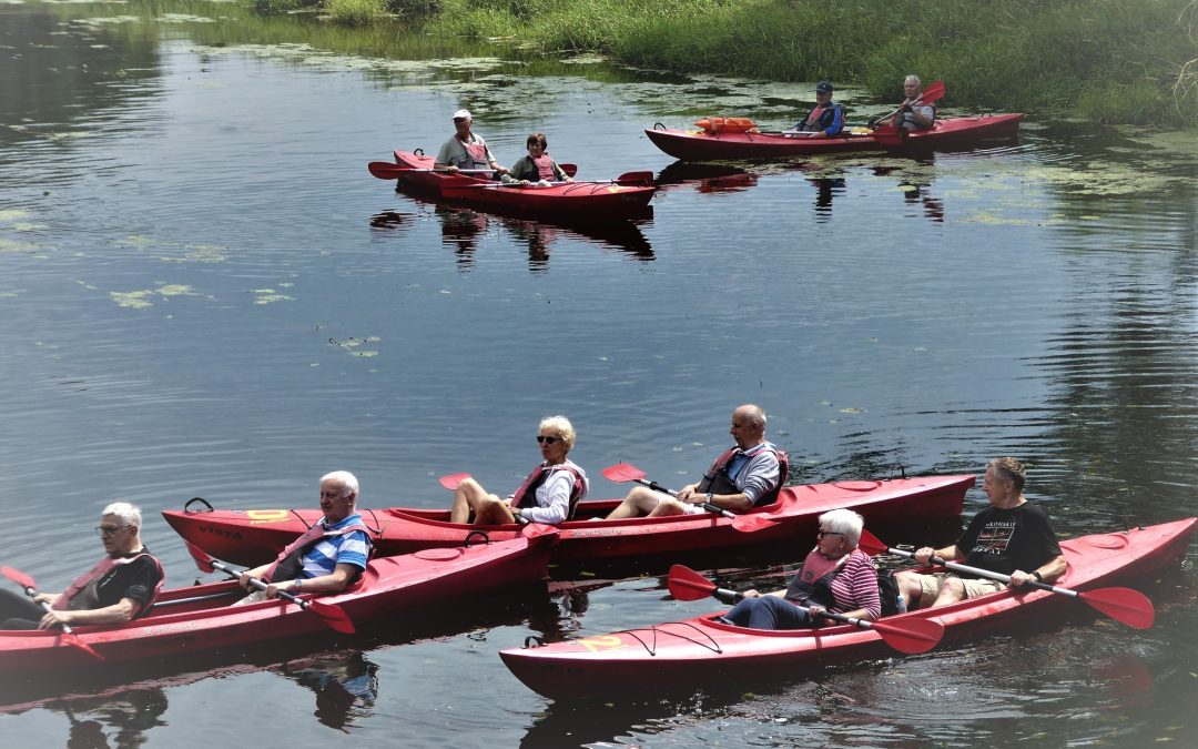 Spływ kajakowy Baryczą z Wąsosza – relacja fotograficzna Wernera Doliwy