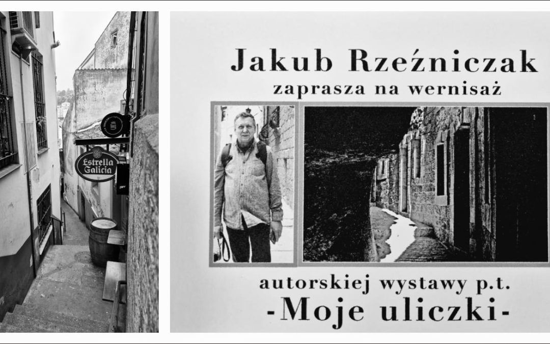 „Moje uliczki” – zaproszenie na wernisaż wystawy fotografii Jakuba Rzeźniczaka