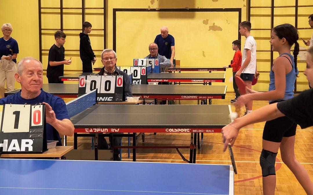 Sport łączy pokolenia – Międzypokoleniowy Turniej Tenisa Stołowego