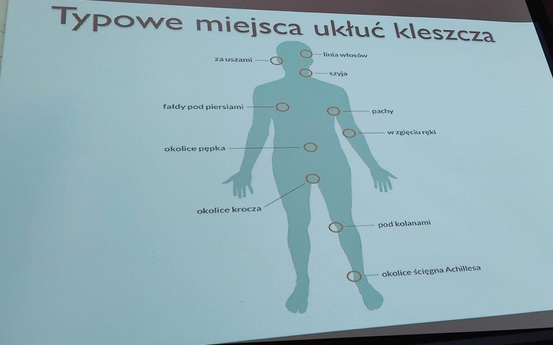 Mały kleszcz – duży problem. Wykład w sanepidzie
