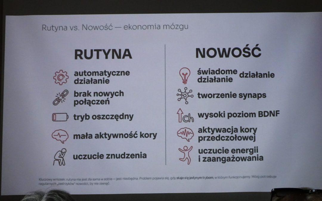 Mózg w formie: refleksje po wykładzie Łukasza Maćkowiaka
