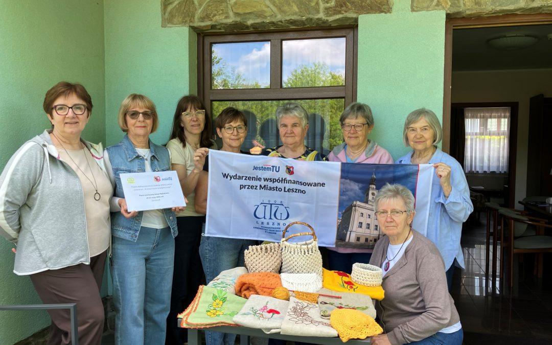 Pracowicie i owocnie – plener sekcji rękodzieła w Zaniemyślu