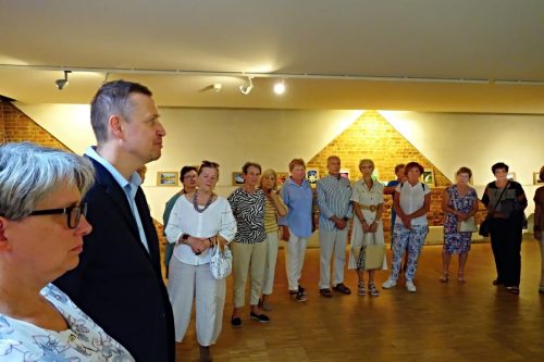 Wśród gości Naczelnik Wydziału Kultury i Sportu Marcin Kochowicz