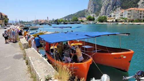 Rejs po Cetinie w Omiś