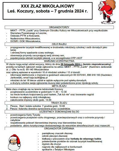 złaz Mokołajkowy, Koczury