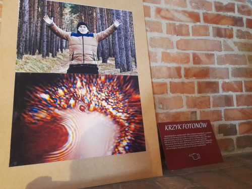 Autor wystawy Leszek Plitt i zdjęcie do plakatu wystawy