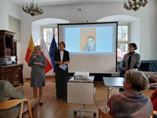 Lidia Jaszczak - Powitanie prezenterki i przybyłych słuchaczy