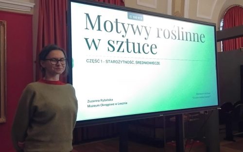 Pani Zuzanna Rybińska i temat cyklu wykładów