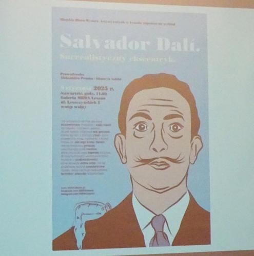 plakat zapraszający na wykład