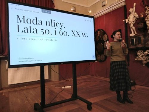 Temat wykładu i prowadząca Zuzanna Rybińska