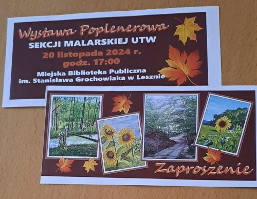 Zaproszenie na wystawę