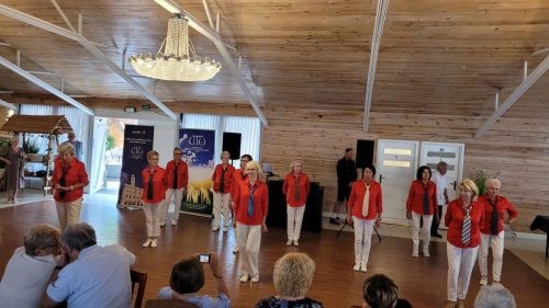Grupa Taneczna gotowa do występu.