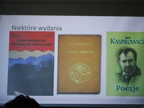 Niektóre wydania dzieł J. Kasprowicza