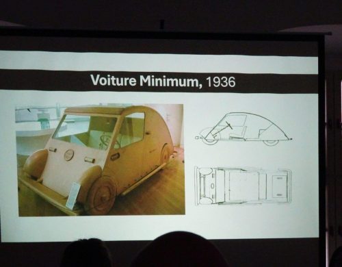 Projekt mini samochodu - nie został wyprodukowany.