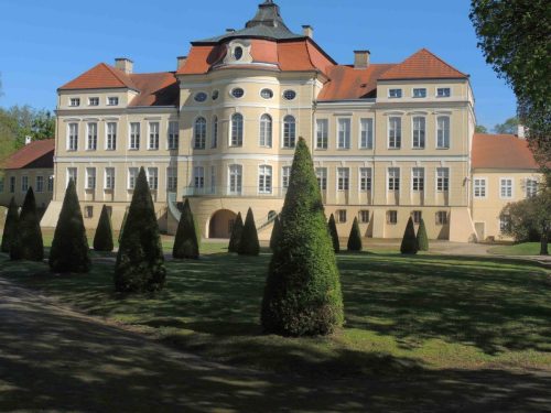 Rogalin-pałac od strony parku
