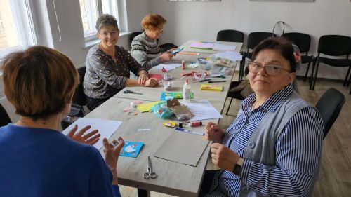 Wolontariusze przy pracy