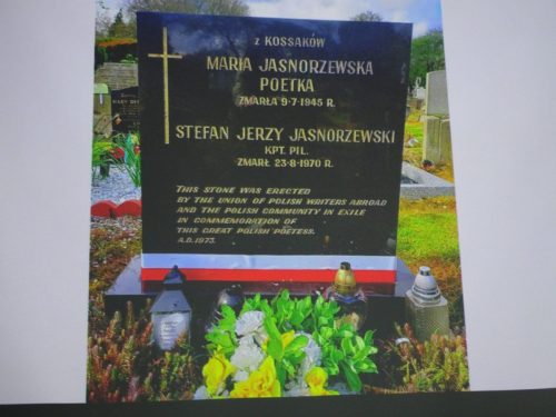 Grób bohaterki w Manchesterze