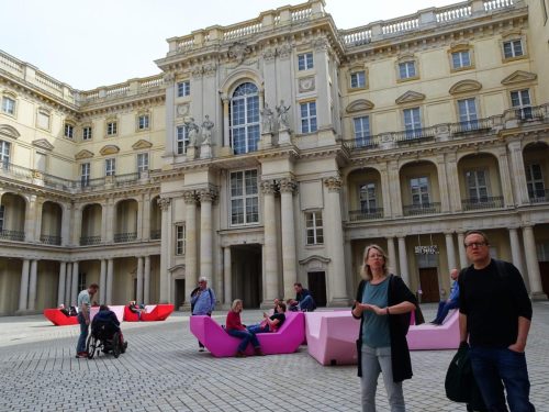Dziedziniec Humboldta- Forum Zamku Miejskiego