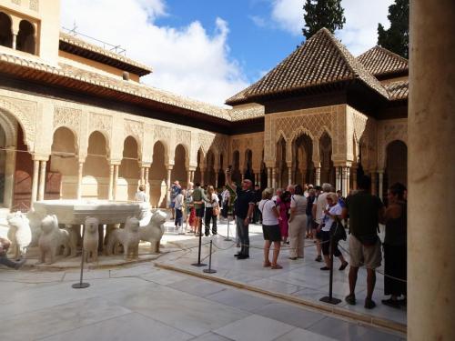 12 Podwórze Lwów Alhambry