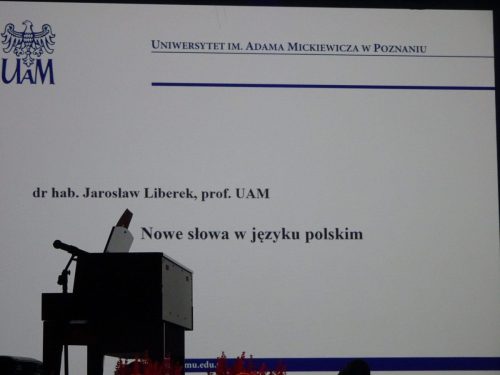 Temat wykładu inauguracyjnego