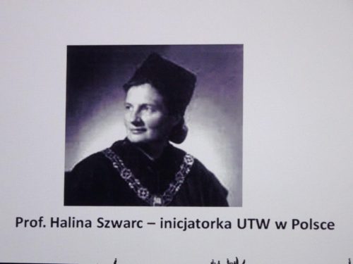 Założycielka pierwszego UTW w Polsce