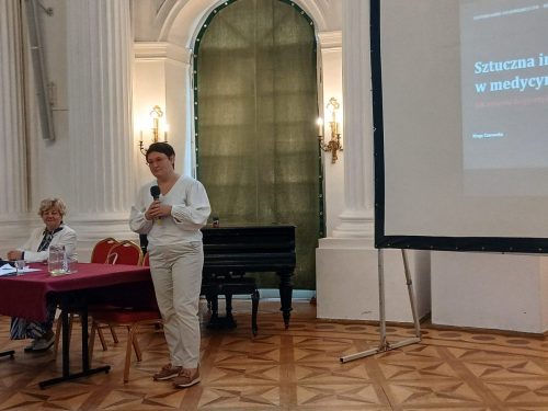 Kinga Czarnecka Naczelnik Wydziału Spraw Społecznych UM Leszno o zastosowaniu sztucznej inteligencji w medycynie.
