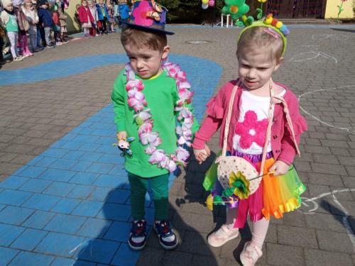 Królowa i król wiosny w przedszkolu