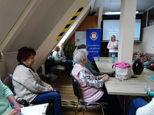 Słuchacze UTW przybyli na wykład