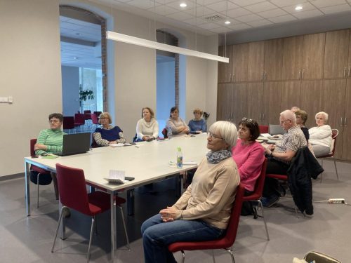 W zajęciach uczestniczyli prawie wszyscy członkowie CKS