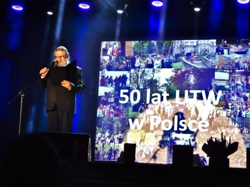 Część artystyczna - aktor naszego teatru Marek Prałat