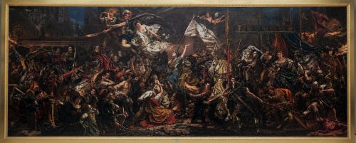 Dziewica Orleańska-Jan Matejko w galerii rogalińskiej