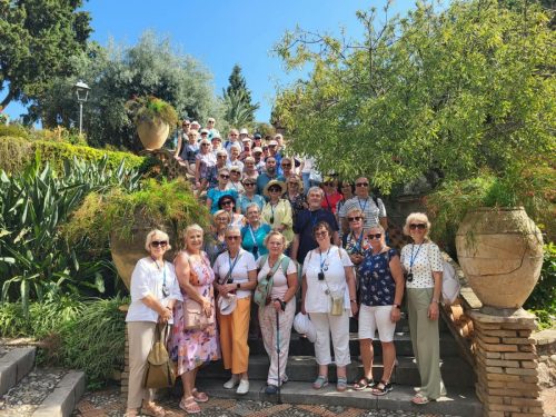 Taormina, słynny ogród zwany Villa Comunale