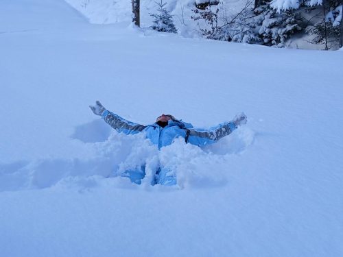 Koleżanka Bogunia robi orła