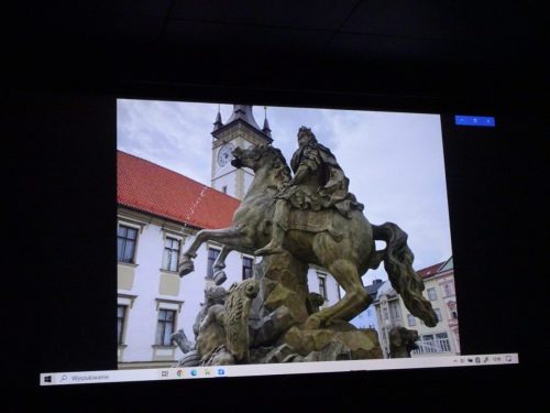 Fontanna Cezara na Górnym Rynku w Ołomuńcu