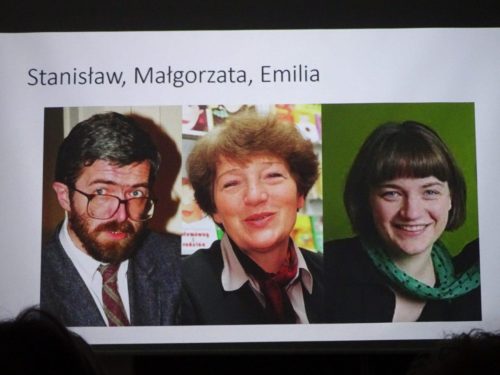Literacka rodzina-Stanisław Barańczak, Małgorzata Musierowicz i Emilia Kieraś