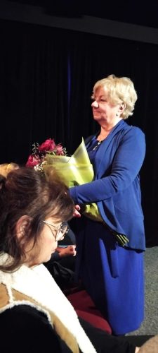  Pani Prezes UTW Maria Zielony - a także azłożycielka i przewodniczka Klubu Podróżnika.