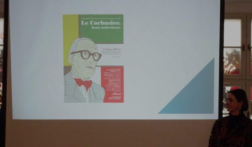 Tematem wykładu jest życie i projekty wybitnego architekta modernisty - Le Corbusier 1887-1965